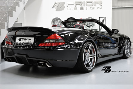 ชุดแต่งรอบคัน Mercedes SL BLACKEDITION R230FL ทรง Prior-Design